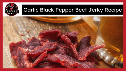 Garlic Black Pepper Beef Jerky Recipe