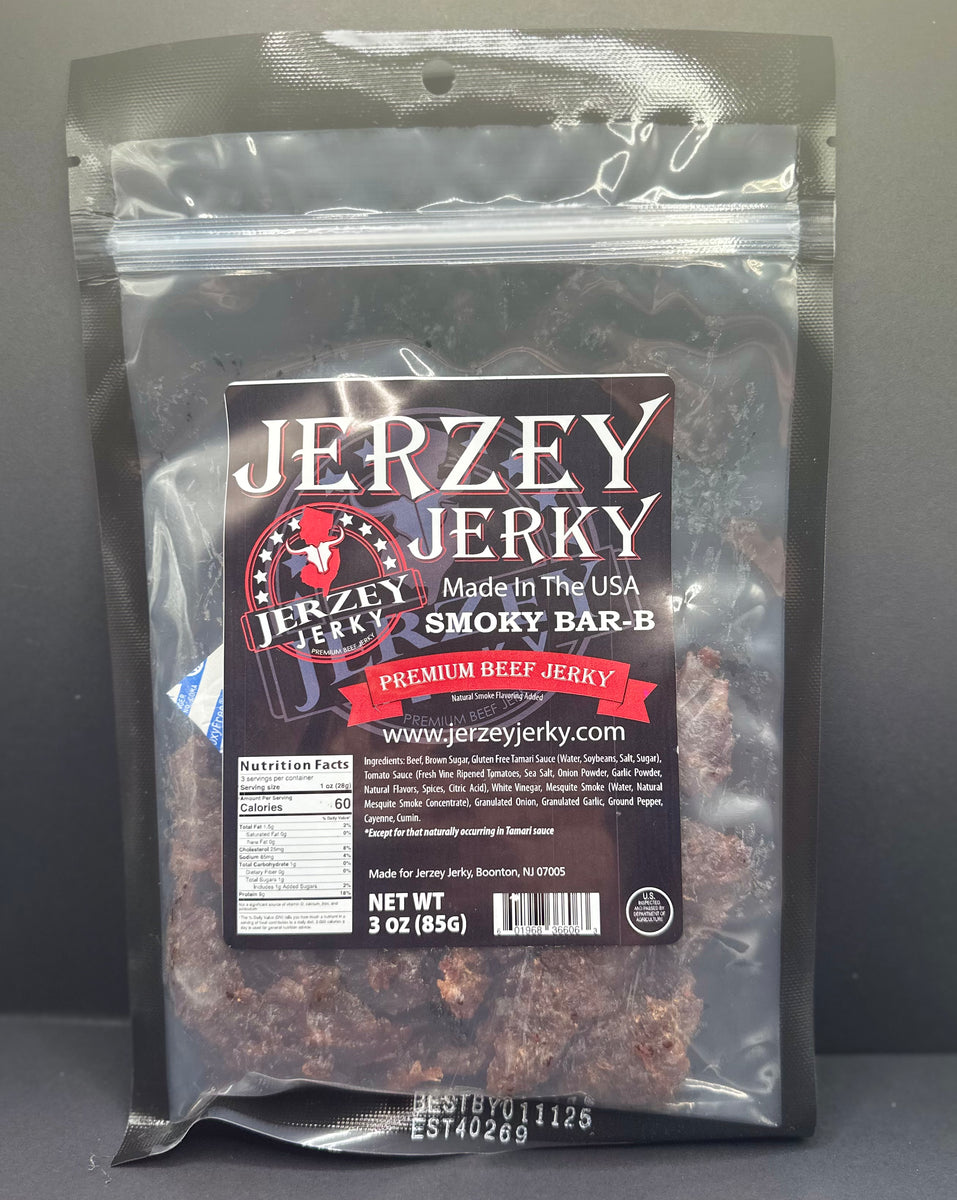 Smoky Barbecue Brisket Jerky Jerzey Jerky LLC