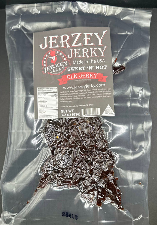 Elk Jerky - Sweet ‘N’ Hot