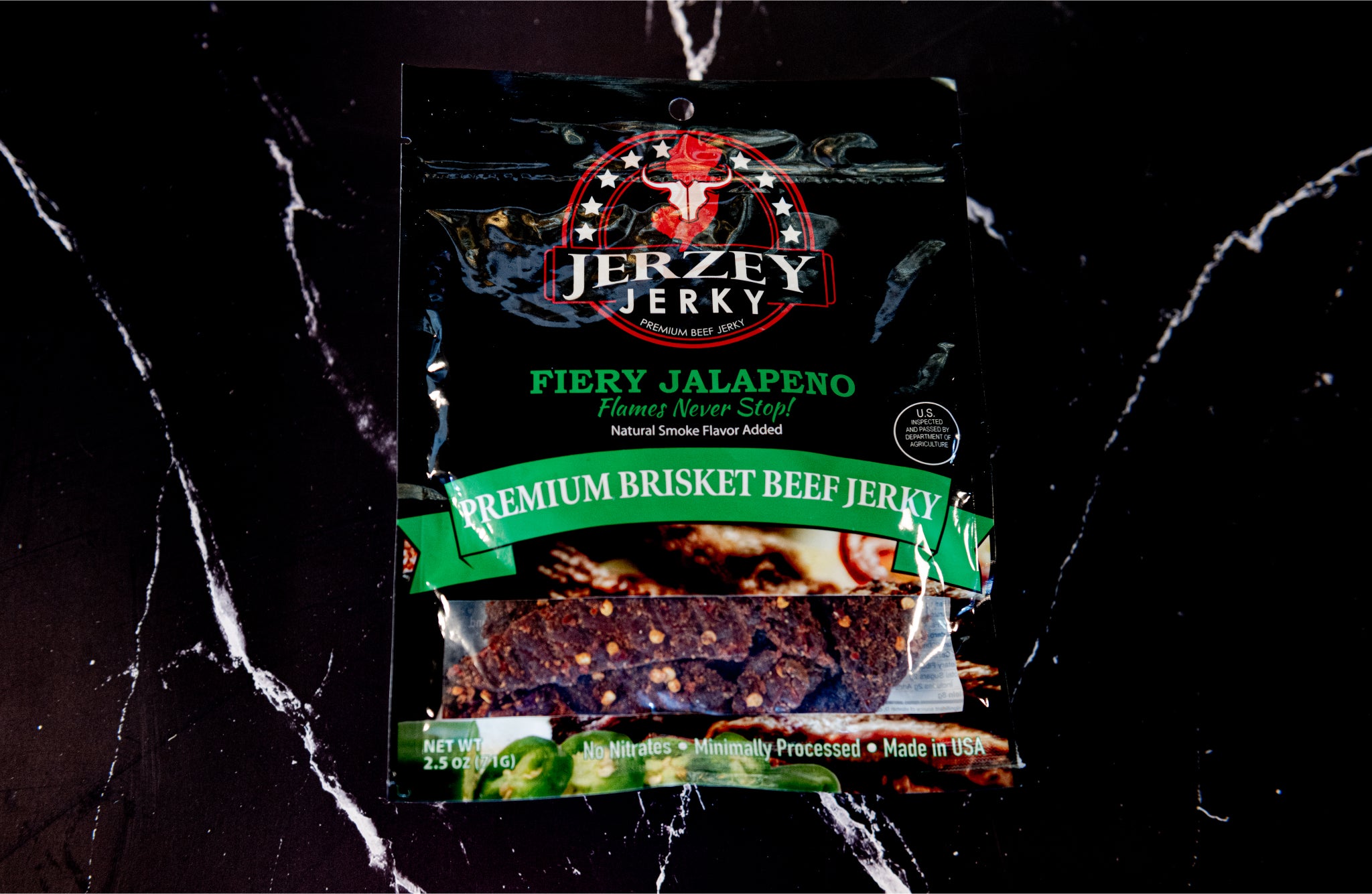 Fiery Jalapeno Beef Jerky - Brisket