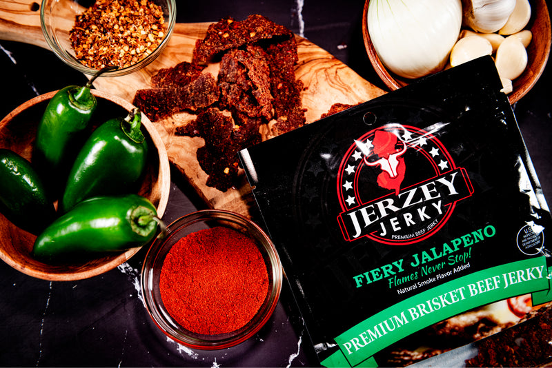 Fiery Jalapeno Beef Jerky - Brisket