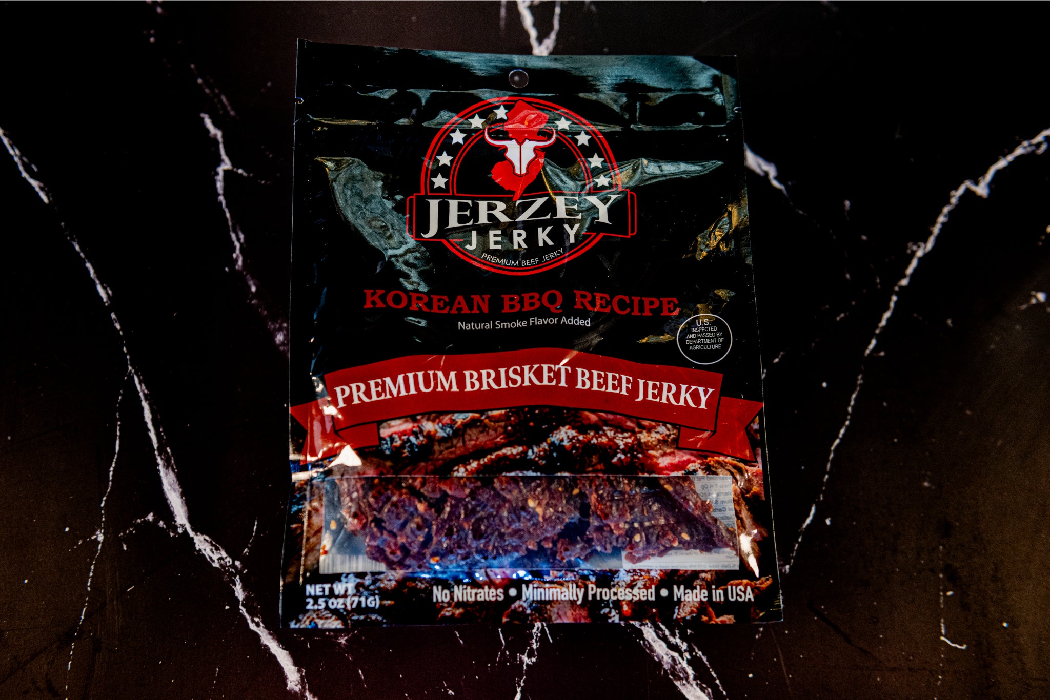 Korean BBQ Beef Jerky - Brisket