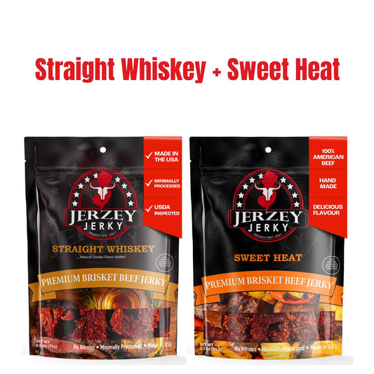 Beef Jerky - Straight Whiskey + Sweet Heat