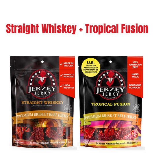 Beef Jerky - Straight Whiskey + Tropical Fusion