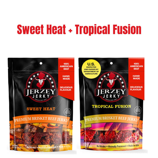 Beef Jerky - Sweet Heat + Tropical Fusion