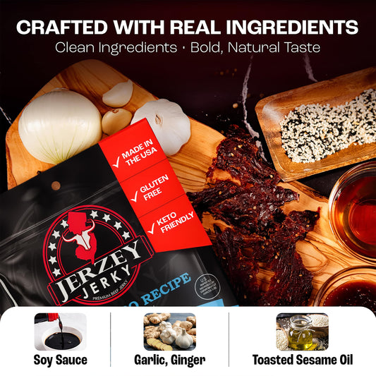 Korean BBQ Beef Jerky - Brisket