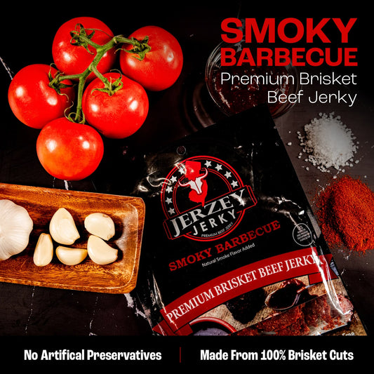 Smoky Barbecue Beef Jerky - Brisket