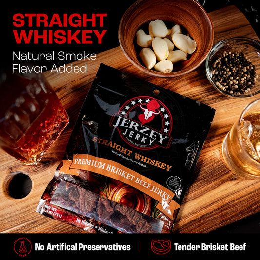 Straight Whiskey Beef Jerky - Brisket
