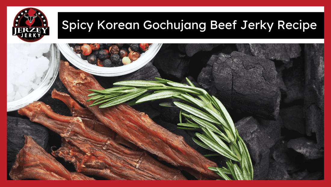 Spicy Korean Gochujang Beef Jerky Recipe
