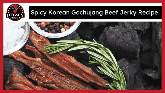 Spicy Korean Gochujang Beef Jerky Recipe
