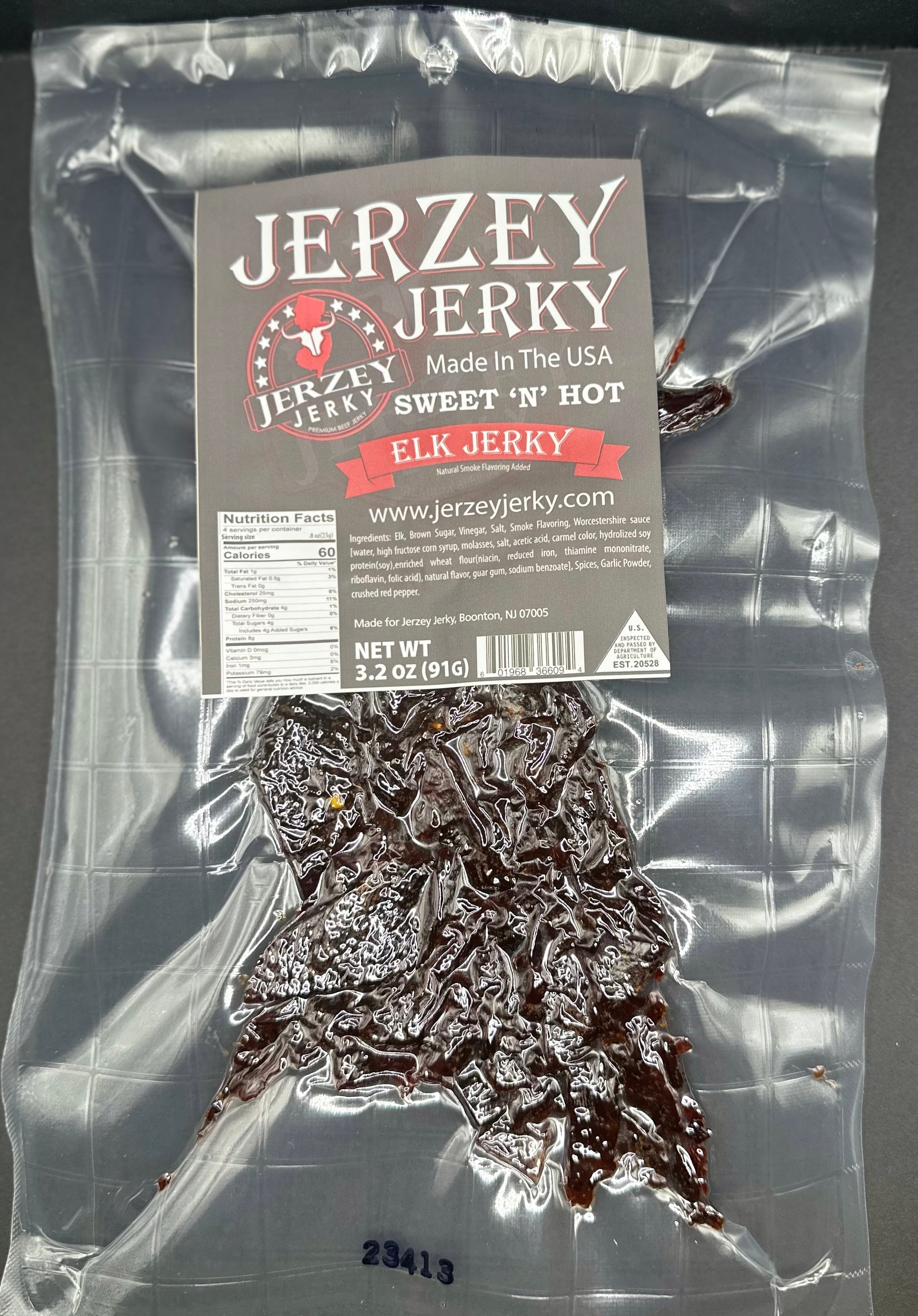 ELK JERKY - HOT