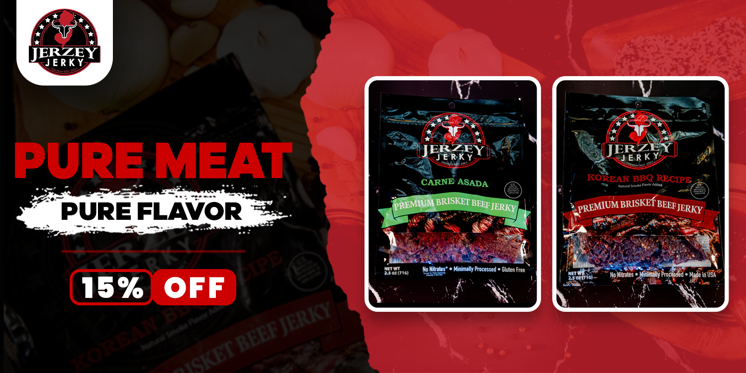 Korean BBQ & Carna Asada Beef Jerky