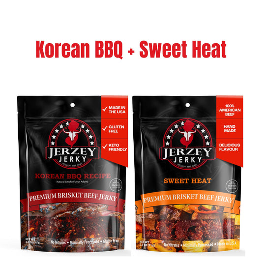 Beef Jerky - Korean BBQ + Sweet Heat