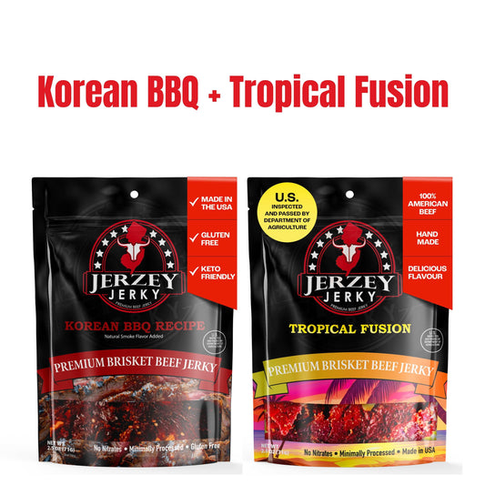 Beef Jerky - Korean BBQ + Tropical Fusion