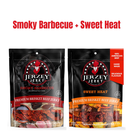 Beef Jerky - Smoky Barbecue + Sweet Heat
