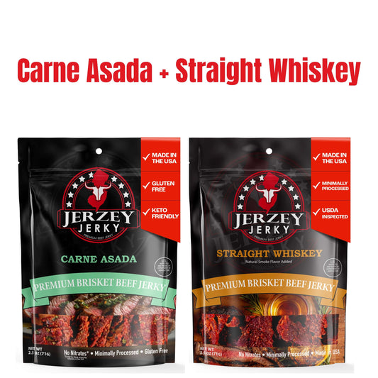 Beef Jerky - Carne Asada + Straight Whiskey