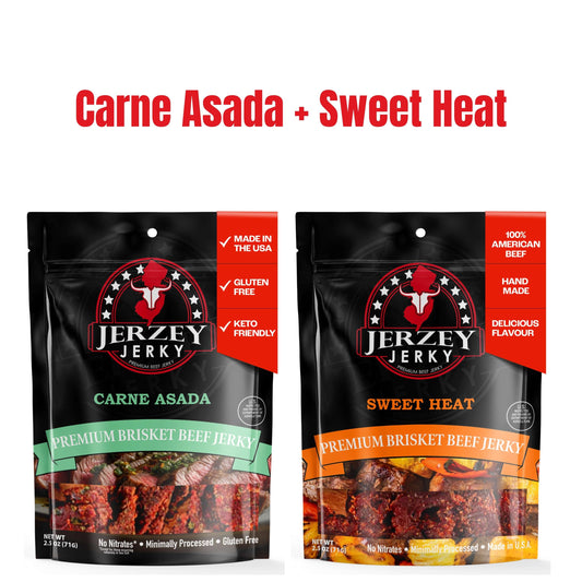 Beef Jerky - Carne Asada + Sweet Heat