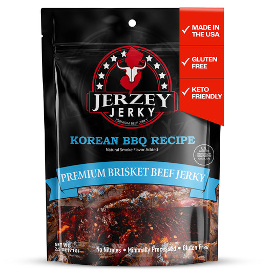 Korean BBQ Beef Jerky - Brisket
