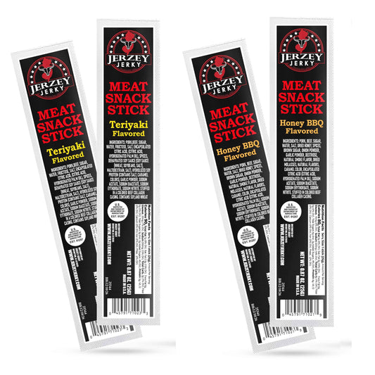 Meat Snacks Sticks - Teriyaki + Honey BBQ