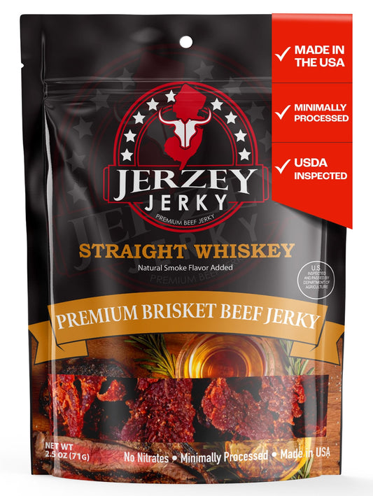 Straight Whiskey Beef Jerky - Brisket